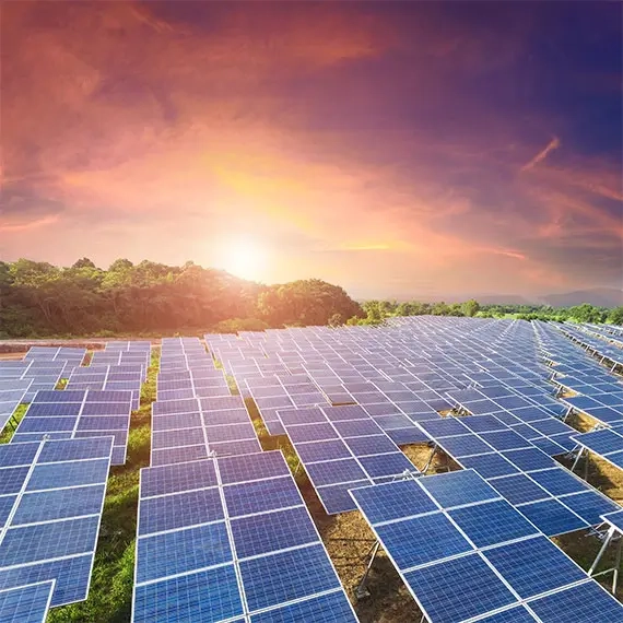 Roof heating panels with sunrays