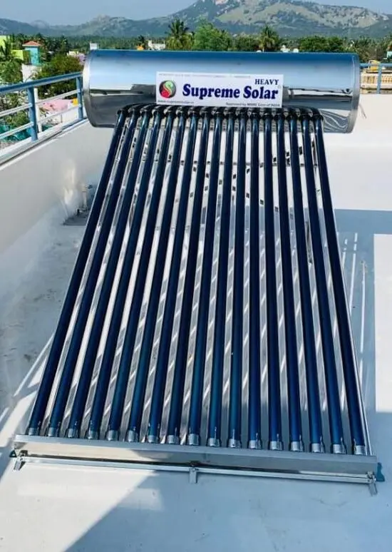 Solar water heater system